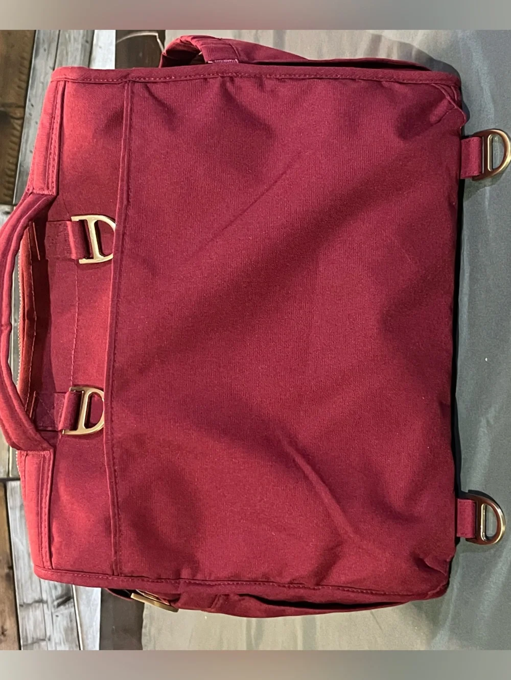 JuJuBe B.F.F Convertible Diaper Bag, Tahitian Red
